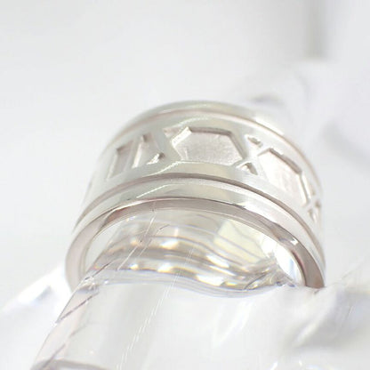 Tiffany & Co 925 Atlas Wide Ring No 13 J126-9