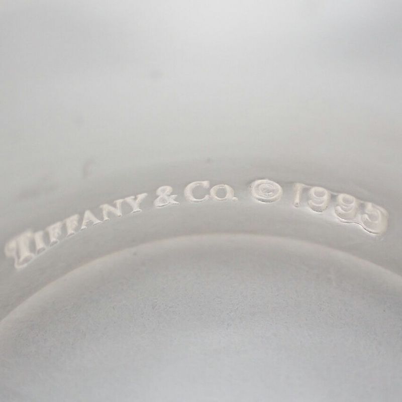 Tiffany & Co 925 Atlas Wide Ring No 13 J126-9