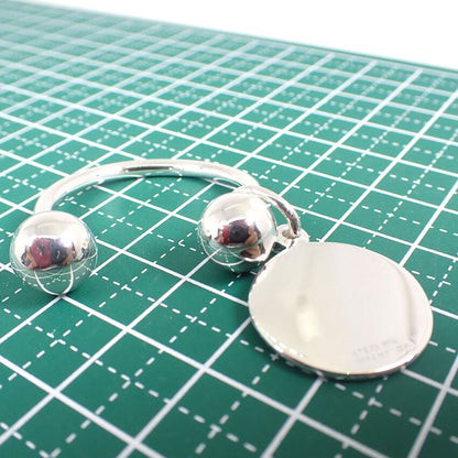 Tiffany & Co 925 Tiffany & Co Round Tag Key Ring J126-8