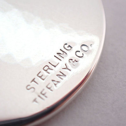 Tiffany & Co 925 Tiffany & Co Round Tag Key Ring J126-8