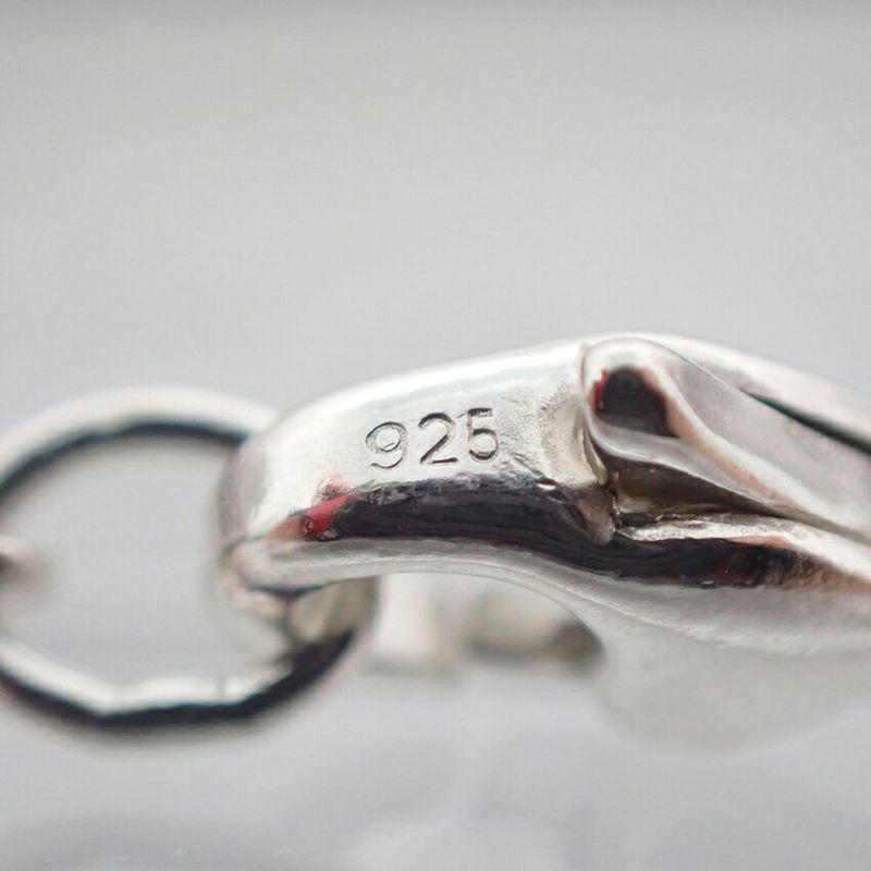 Tiffany & Co 925 Open Cross Pendant Necklace J126-1