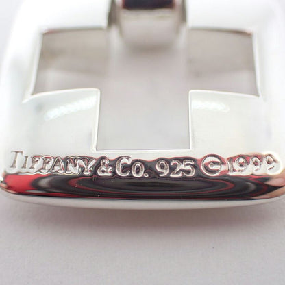 Tiffany & Co 925 Open Cross Pendant Necklace J126-1