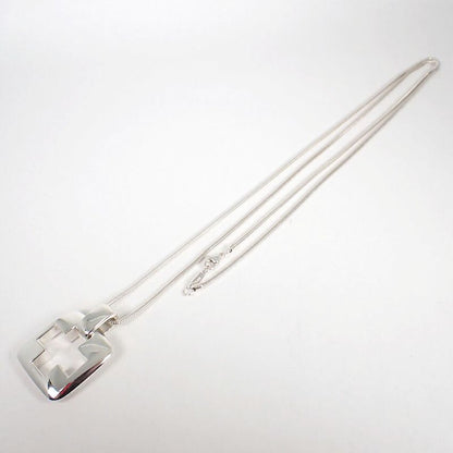 Tiffany & Co 925 Open Cross Pendant Necklace J126-1