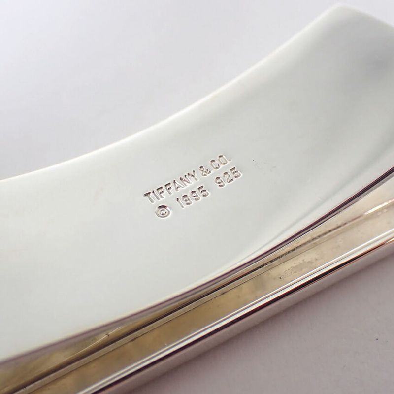 Tiffany & Co 925 Double Line Money Clip J126-10