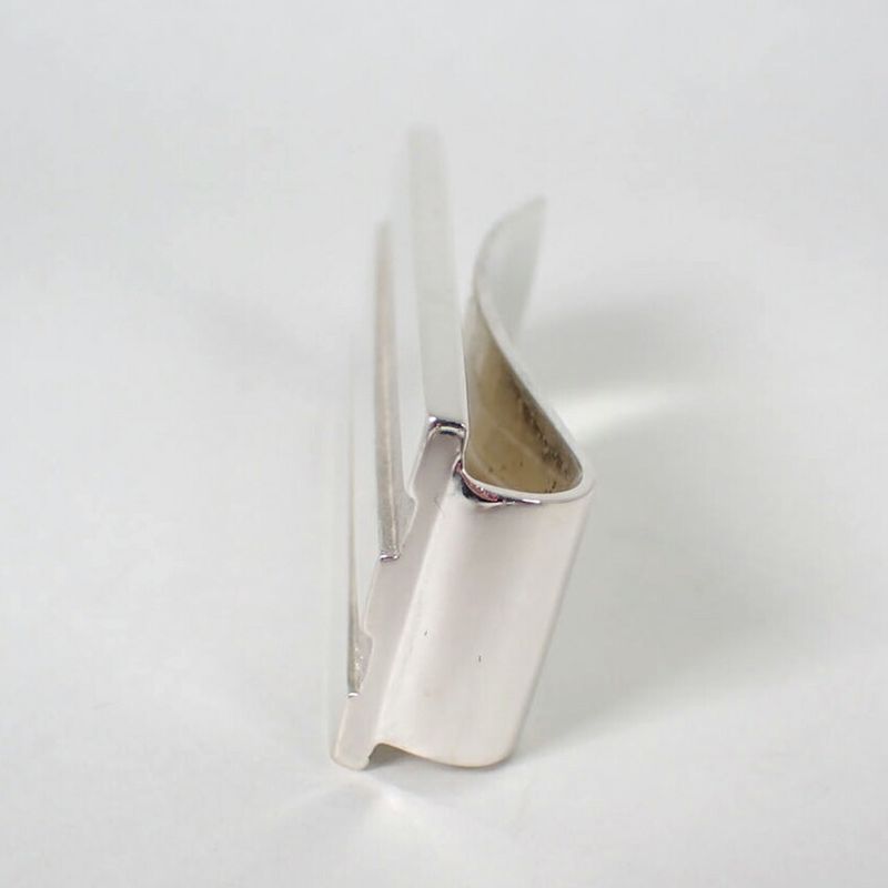 Tiffany & Co 925 Double Line Money Clip J126-10