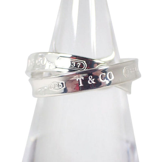 Tiffany & Co925 1837 Interlocking Circle Ring No 8 J126-15