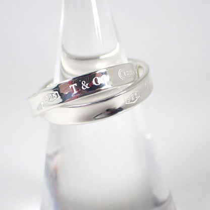 Tiffany & Co925 1837 Interlocking Circle Ring No 8 J126-15