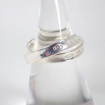 Tiffany & Co925 1837 Interlocking Circle Ring No 9 J126-14