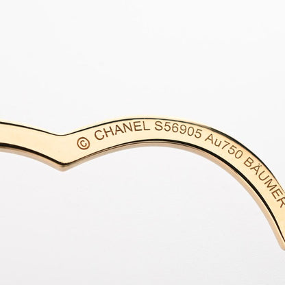 Chanel Earrings Camellia Hoop