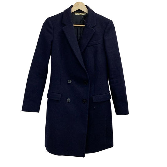 Balenciaga Coat Size 34 S Women's - 328262 Tdjb2 Dark Navy Long Sleeve Autumn