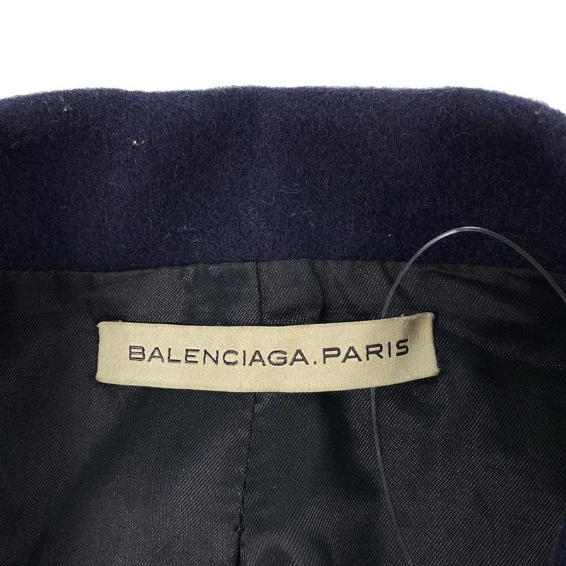 Balenciaga Coat Size 34 S Women's - 328262 Tdjb2 Dark Navy Long Sleeve Autumn