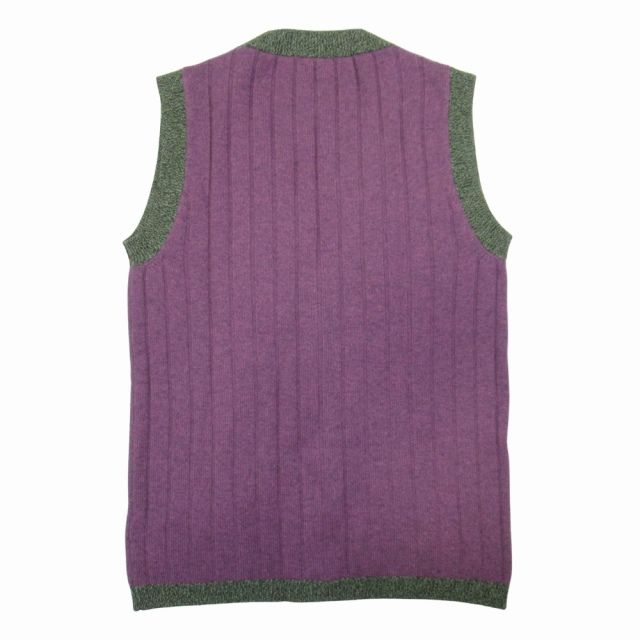 97A 97aw Vintage Chanel Coco Button Cashmere Knit Ensemble Turtleneck Sweater