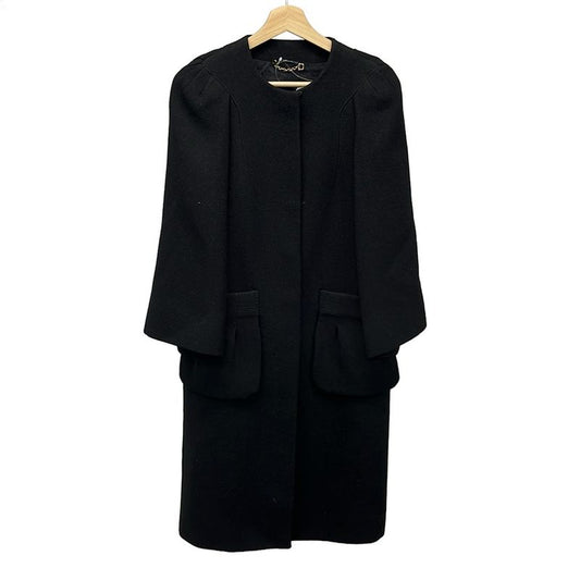 Gucci Coat Size 40 M Women's 187515 Zq062 Black Winter