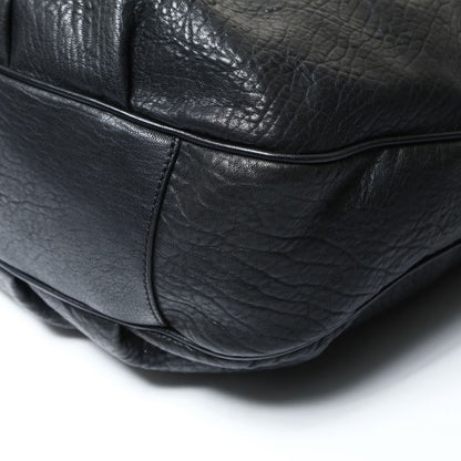 Fendi Shoulder Bag Mia Mamma Leather Bucket Chain