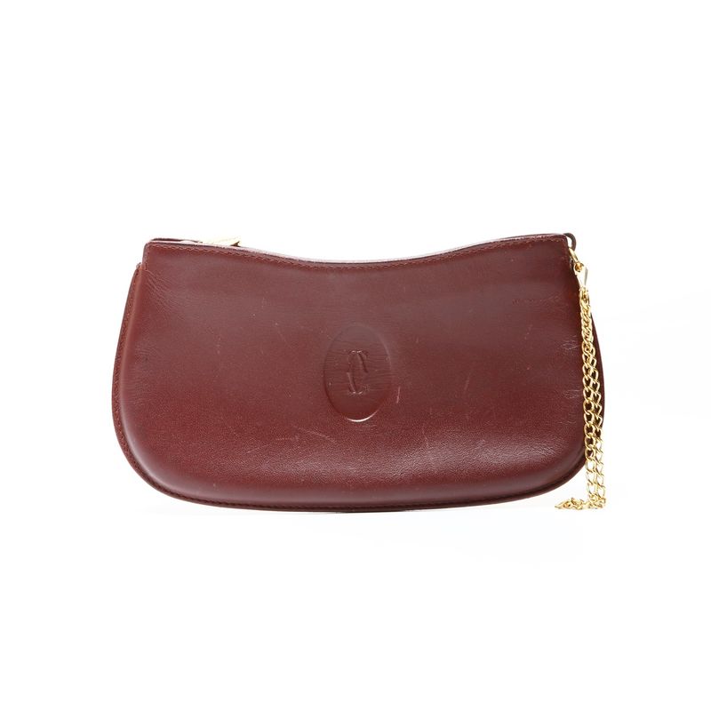 Celine Pouch Leather Must