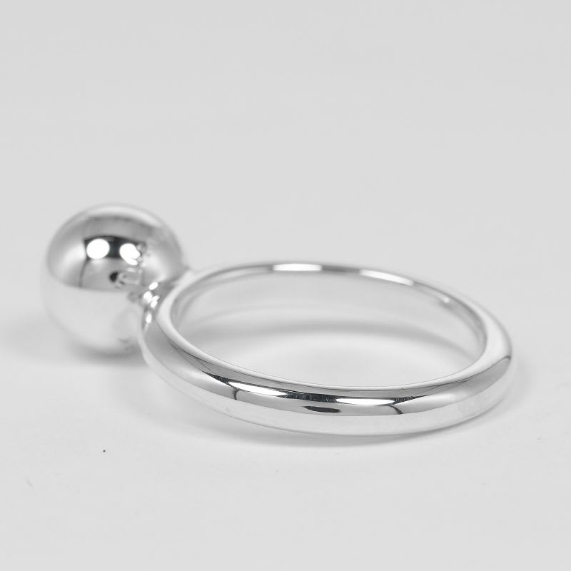Tiffany & Co Hardware Ball Silver 925 no 7.5 Women's 2.7 g Ring