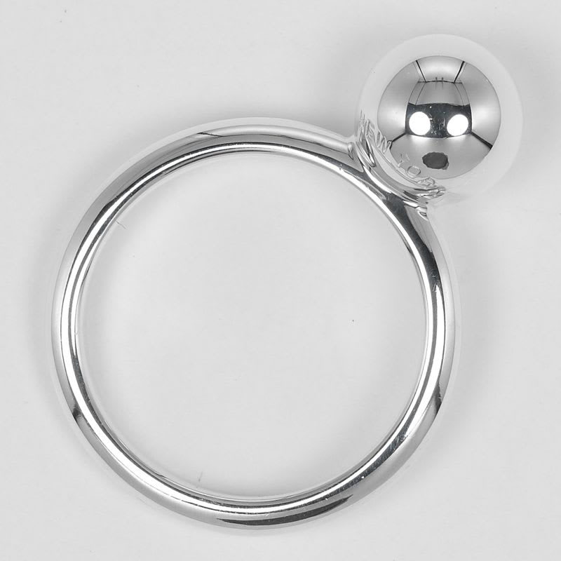 Tiffany & Co Hardware Ball Silver 925 no 7.5 Women's 2.7 g Ring