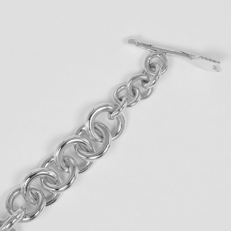 Tiffany & Co Heart Arrow Toggle Silver 925 33.5