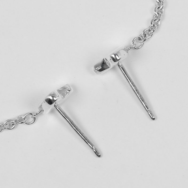 Tiffany & Co Heart Link Drop Silver 925 Women's 3.9 g Earrings