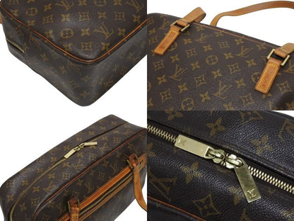 Louis Vuitton City GM Shoulder Bag Monogram Brown Gold — view 7