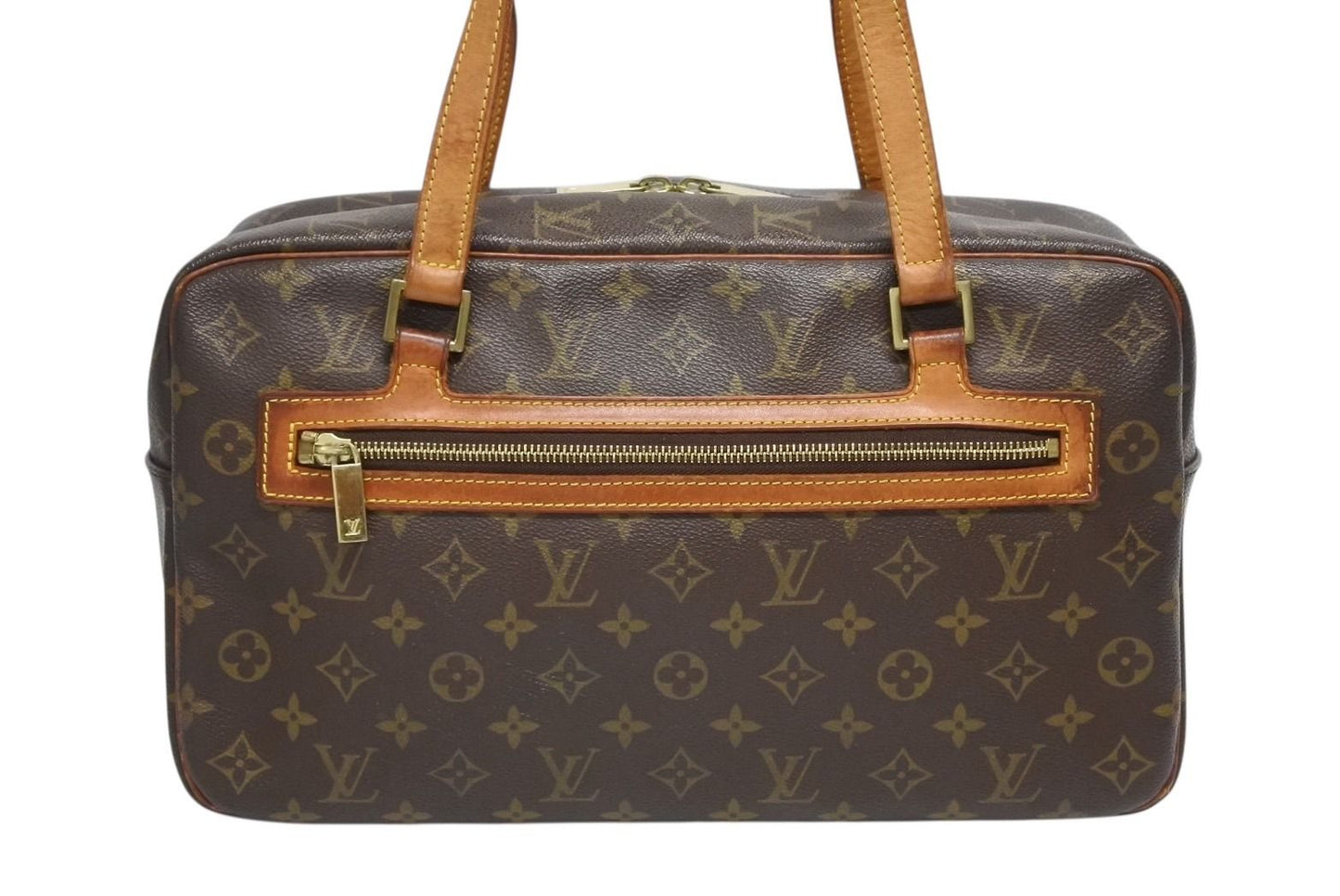 Louis Vuitton City GM Shoulder Bag Monogram Brown Gold — view 2