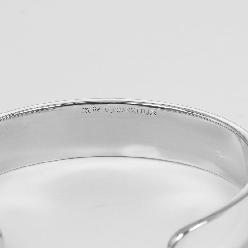 Tiffany & Co Return To Narrow Silver 925 Diamond