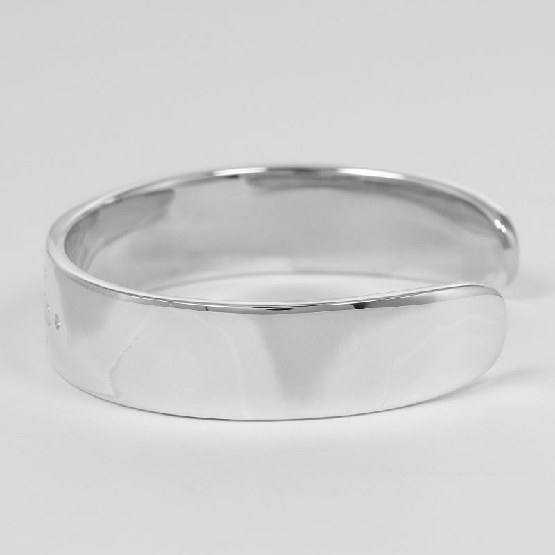 Tiffany & Co Return To Narrow Silver 925 Diamond
