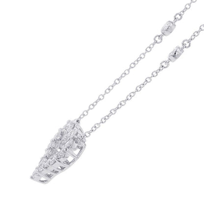 Tiffany & Co. Necklace Sentimental Heart by the Yard Pendant Diamond