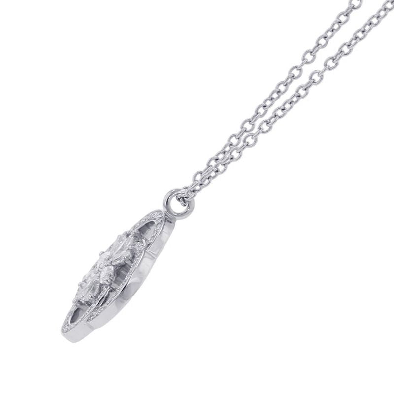 Tiffany & Co. Necklace Victoria Star Key Pendant Small Diamond