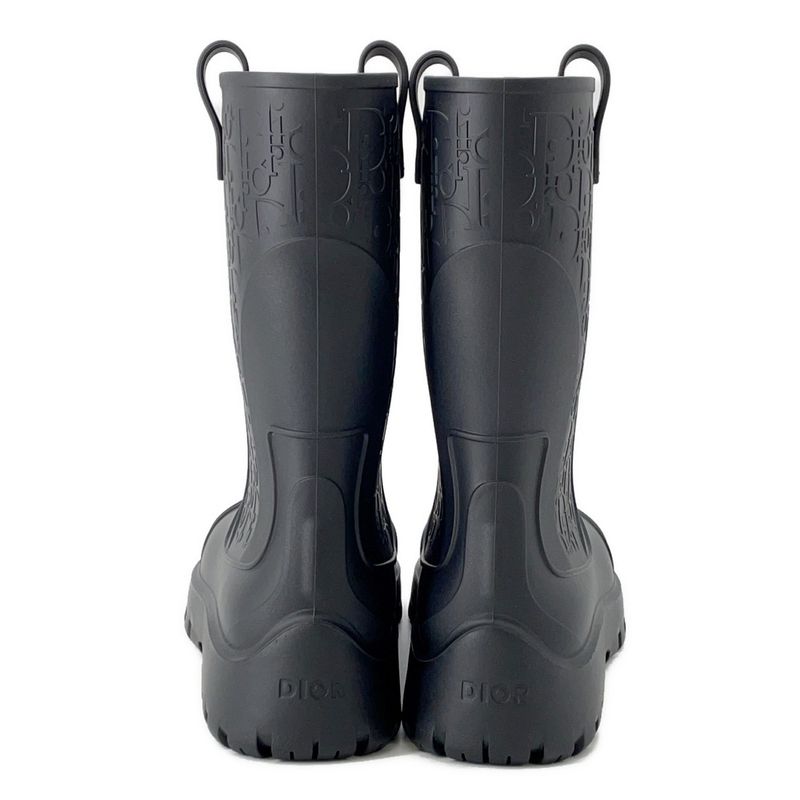Dior Rain Boots Blue Garden 41