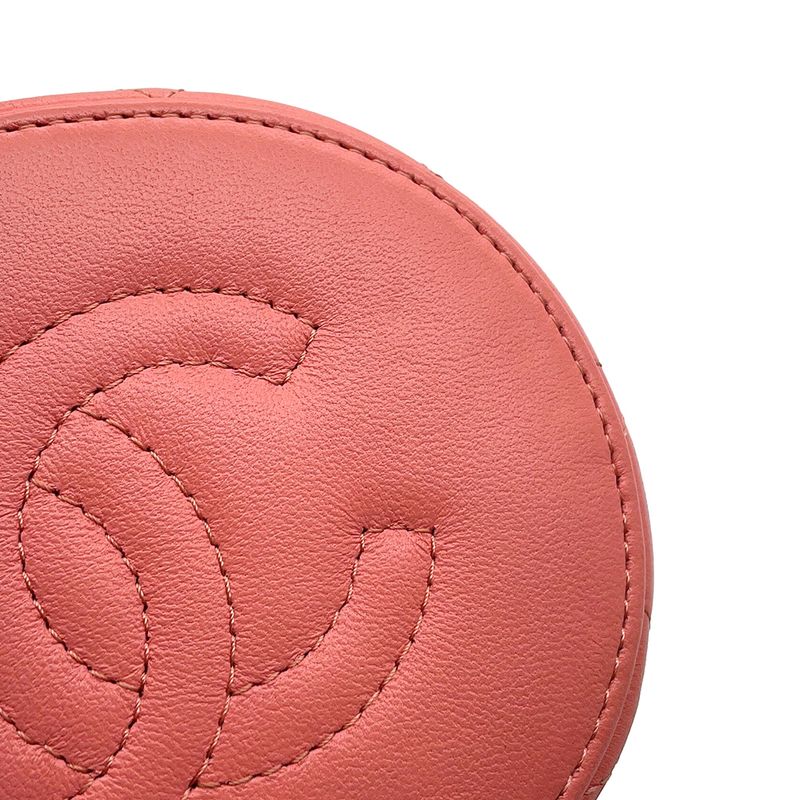 Chanel Chain Shoulder Bag CC Logo Quilted Top Handle Vanity