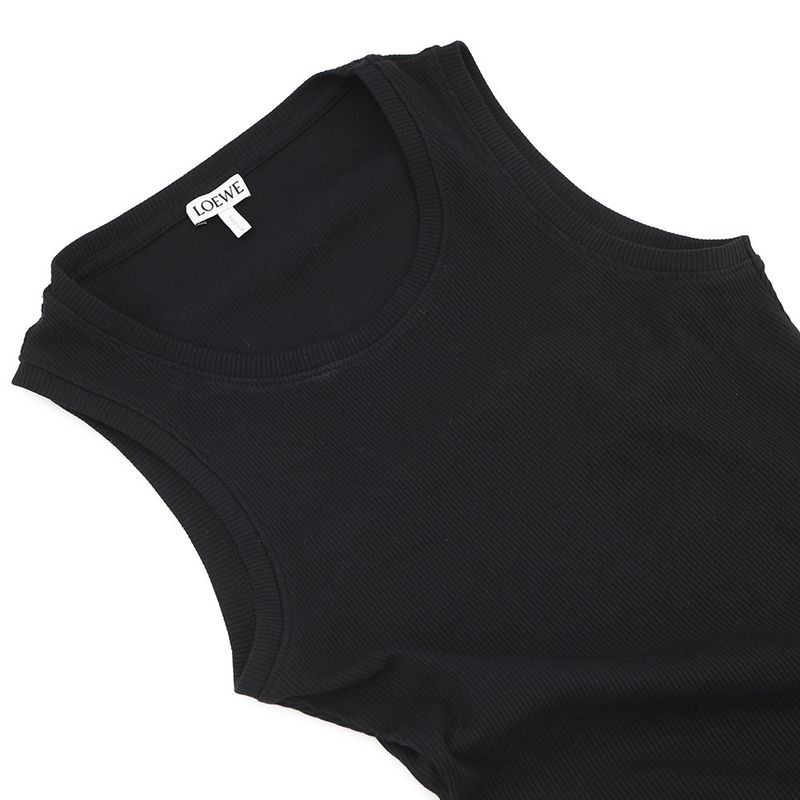 Loewe Tank Top Cotton XS Black Top