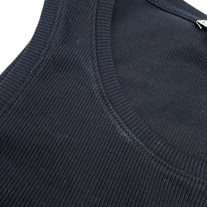 Loewe Tank Top Cotton XS Black Top