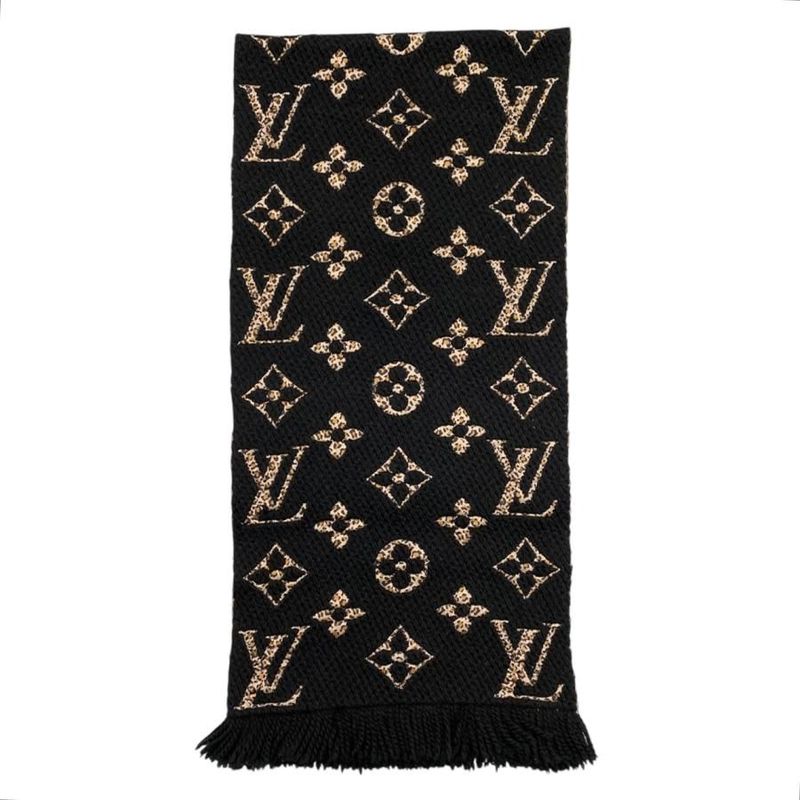 Louis Vuitton Muffler - Echarpe - Giant Monogram Jungle M75885 Wool Silk