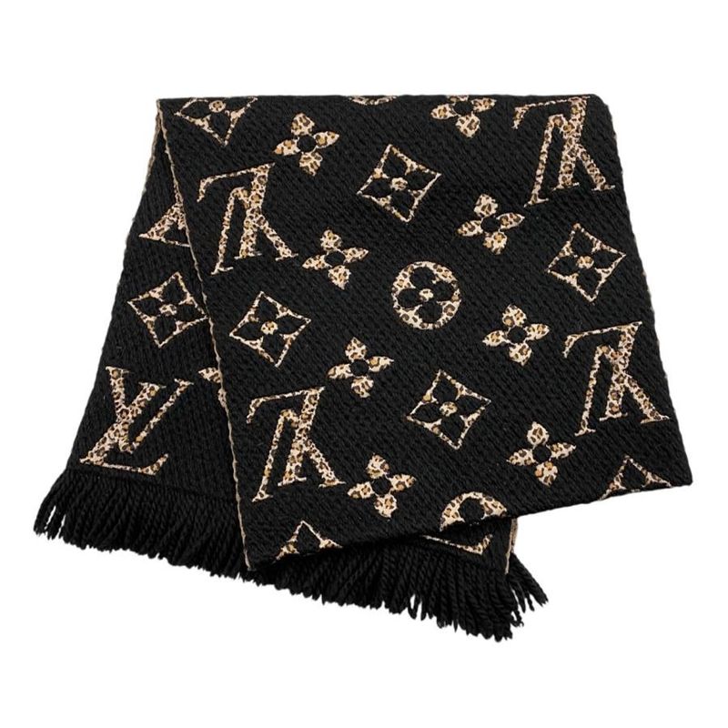 Louis Vuitton Muffler - Echarpe - Giant Monogram Jungle M75885 Wool Silk