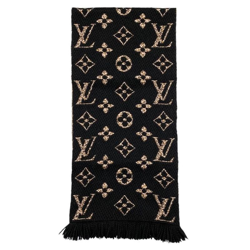 Louis Vuitton Muffler - Echarpe - Giant Monogram Jungle M75885 Wool Silk