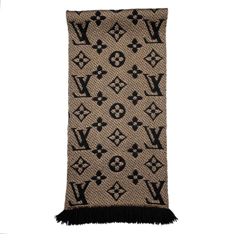 Louis Vuitton Muffler - Echarpe - Giant Monogram Jungle M75885 Wool Silk