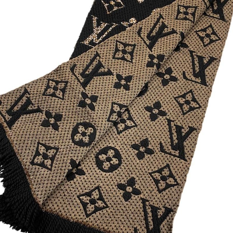 Louis Vuitton Muffler - Echarpe - Giant Monogram Jungle M75885 Wool Silk