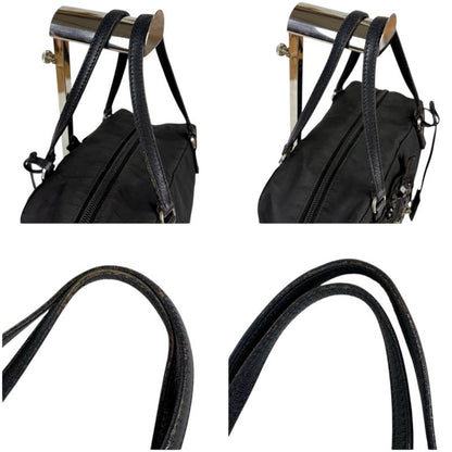 Prada Evening Heart Mini Handbag Black NERO Tessuto Nylon Beads