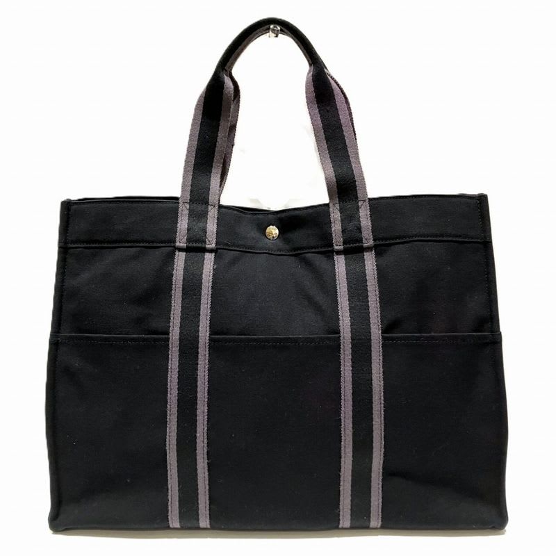 Hermes Fourre Tout GM Tote Bag Canvas Unisex