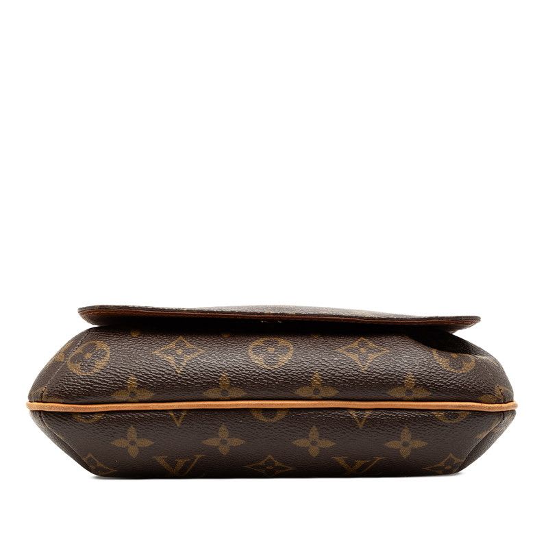Louis Vuitton Monogram Musette Salsa Short Crossbody Shoulder Bag Brown