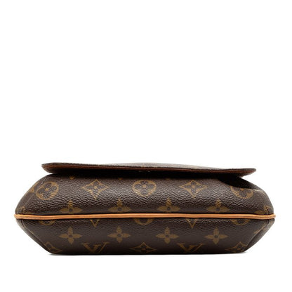 Louis Vuitton Monogram Musette Salsa Short Crossbody Shoulder Bag Brown