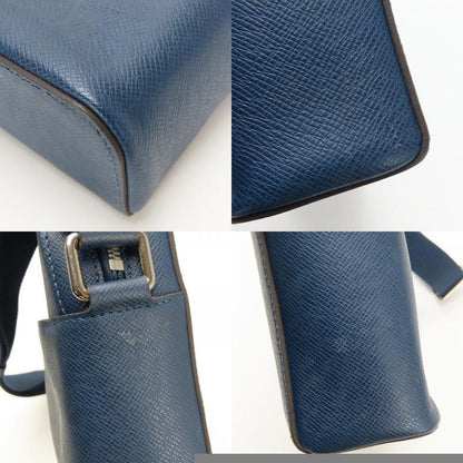 Louis Vuitton Shoulder Bag Anton Messenger PM M33426 Taiga Blue Marine Navy