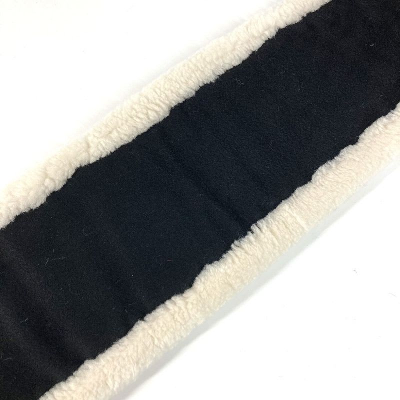 Louis Vuitton Muffler Echarpe Shear Ring Darling Cashmere White Scarf