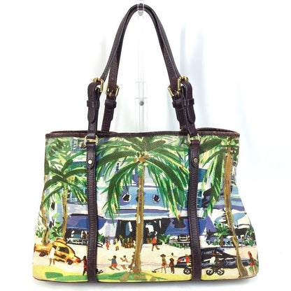 Louis Vuitton Tote Bag Eye All Cabas PM Leather Canvas