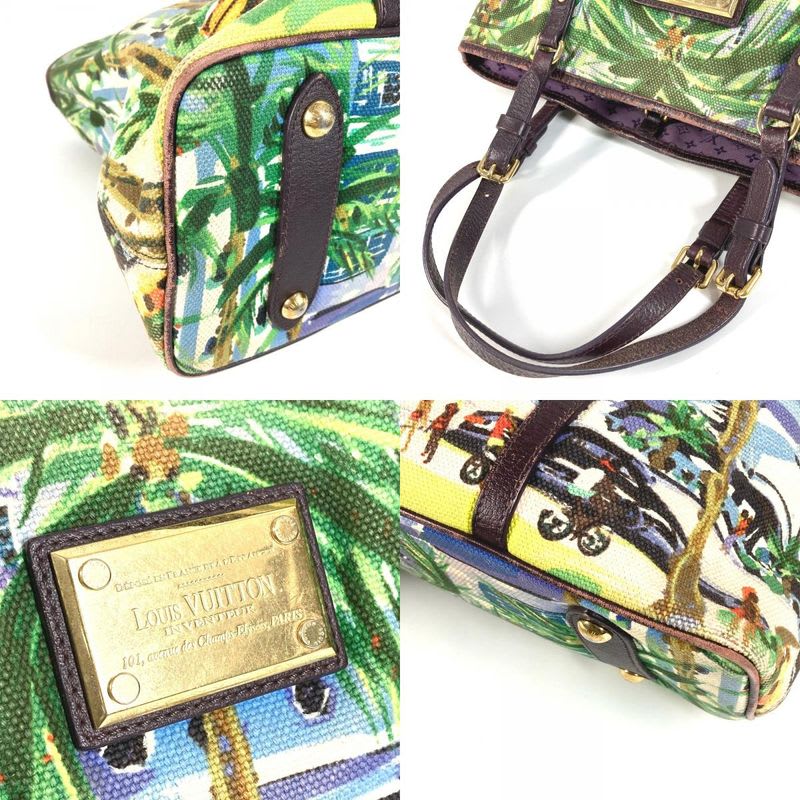 Louis Vuitton Tote Bag Eye All Cabas PM Leather Canvas