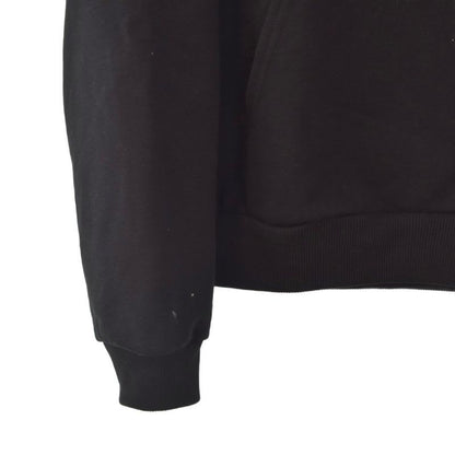 Balenciaga Hoodie Logo Print S Black AA
