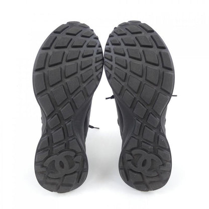 Chanel Size 37 Black Sneakers