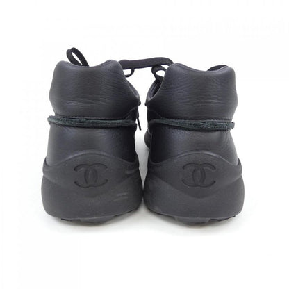 Chanel Size 37 Black Sneakers