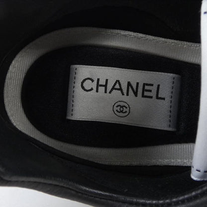 Chanel Size 37 Black Sneakers